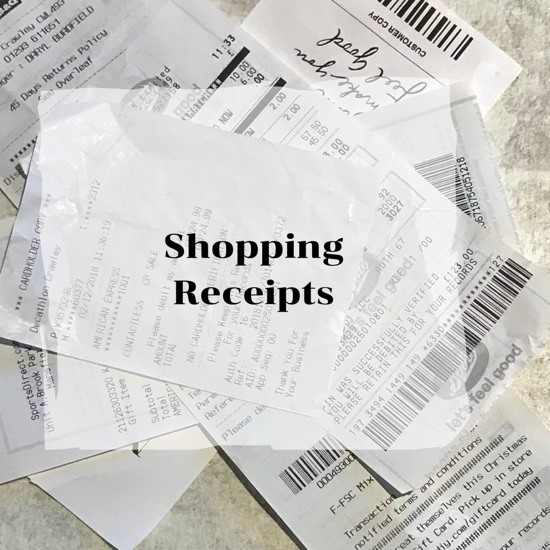 Make money from shopping receipts