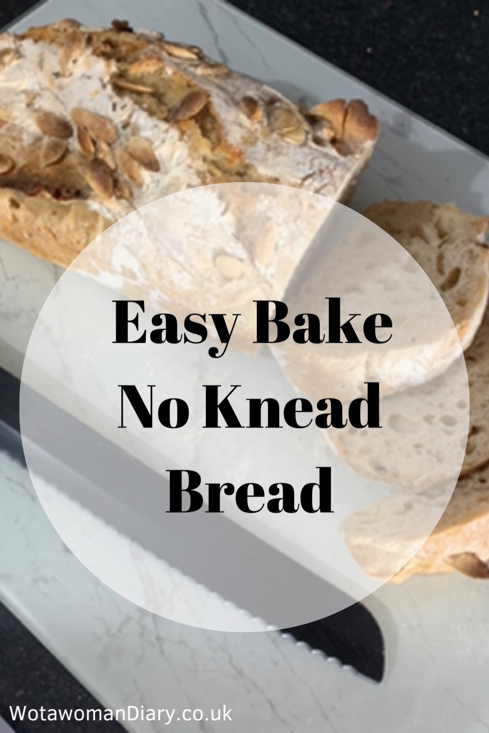 how to make bread showing a loaf freshly prepared