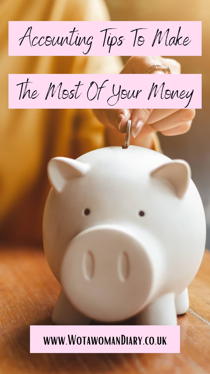 a hand depositing coins into a piggy bank