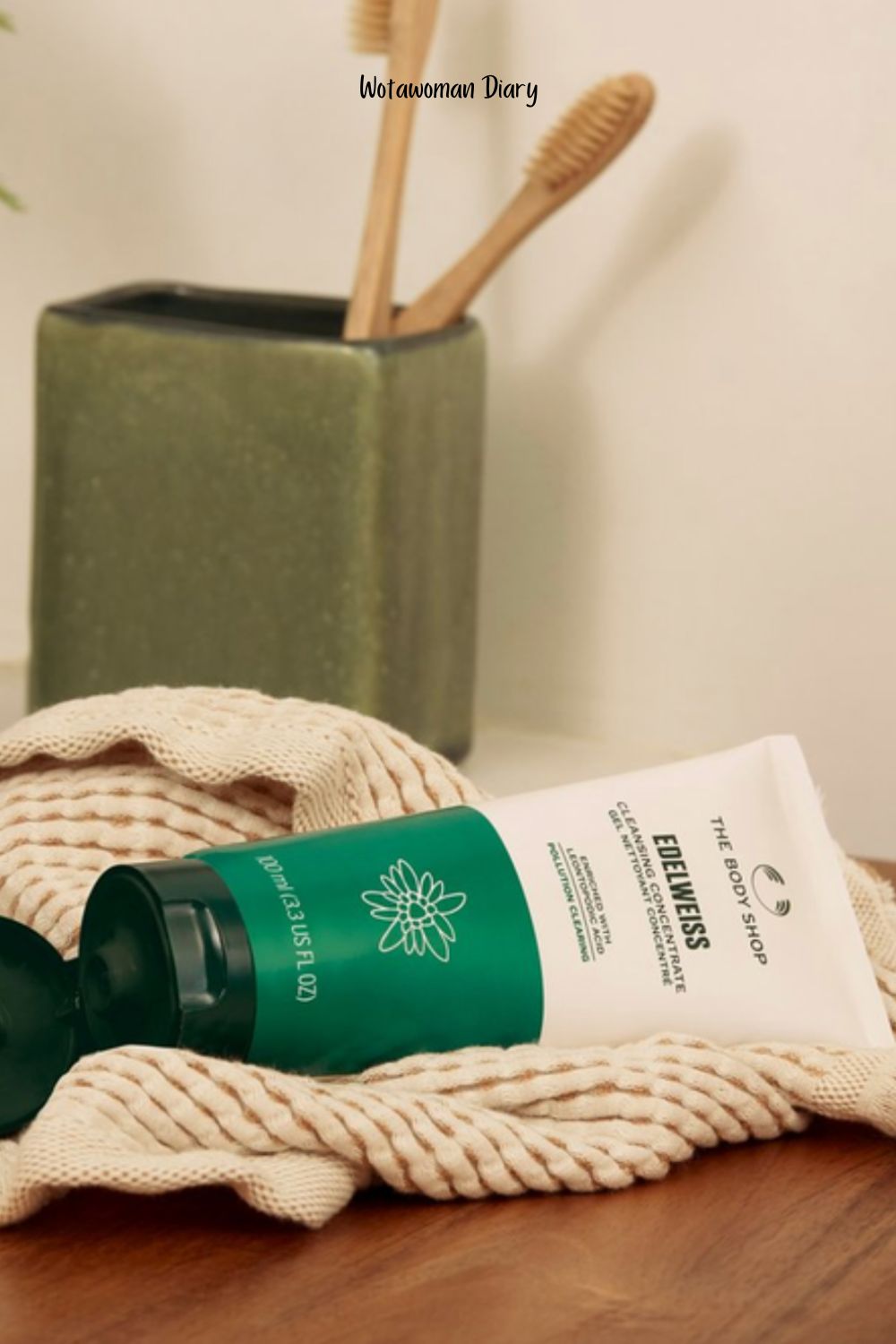 Edelweiss products from the Body Shop
