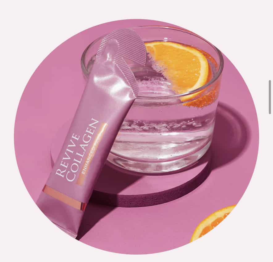 drinking collagen sachet