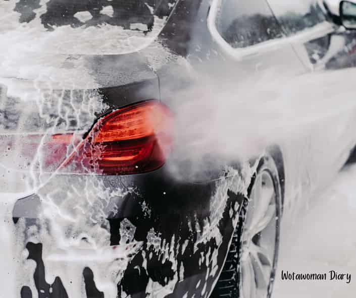 washing your car