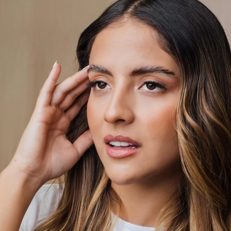 the right false lashes