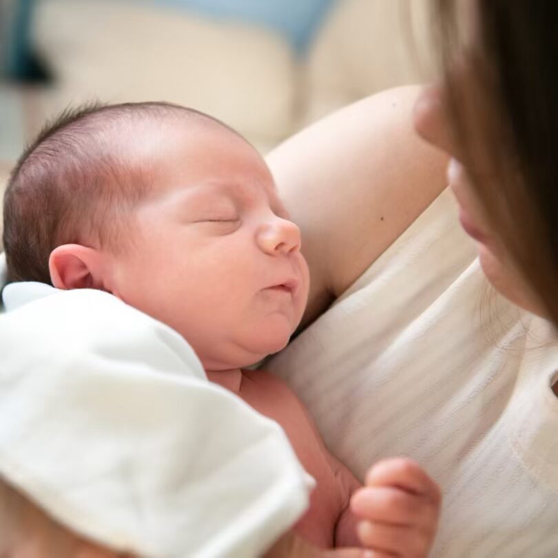 a new born baby